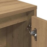 vidaXL Regal za knjige boja hrasta 89x24x101,5 cm konstruirano drvo | shoptok.hr