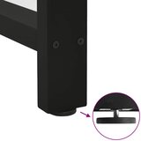  Noge za blagovaonski stol Crne 2 kom 60 x (72-73) cm Čelik | shoptok.hr