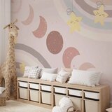  Foto tapeta - Phases of the Moon Among Stars and Rainbows 450x315 Standard | shoptok.hr