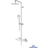 Rosan Usponski tuš sa termostatskom baterijom i tuš ručicom Stolz Thermo Black 1T37251 | Eponuda.com