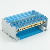 Mitea_Electric Modularni razdelni blok sa poklopcem (klema) plava max.100A ME-FJ415/100B | Eponuda.com