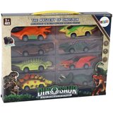  Set od 8 automobila s dinosaurima i pogonom - 8u1 | shoptok.hr