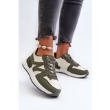 Boto Women's Sneakers Made of Faux Leather Green Caimans | Shoptok.si