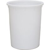eurokraft basic okrogla posoda, prostornina 200 l, od 10 kosov, bele barve Cene