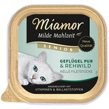  Varčno pakiranje: Miamor Milde Mahlzeit 24 x 100 g - Senior čista perutnina & srnjad | shoptok.hr
