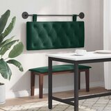  Držeće uzglavlje Zidne Tamnozelena 110 x 55 x 7 cm Baršun - Tamnozelena 100 cm bez LED | shoptok.hr