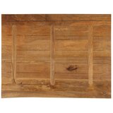 Stolna ploča sa živim rubom 110x80x2,5cm od masivnog drva manga | shoptok.hr