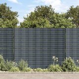 vidaXL Vrtna platna 10 kosov črna 252,5x19 cm PVC | Shoptok.si