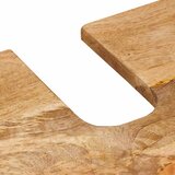  Kupaonski ormarić za sudoper s vratima Prirodna 62 x 33 x 58 cm | shoptok.hr