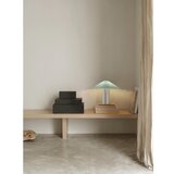 Blomus Žuta /u srebrnoj boji stolna lampa s mogućnosti zatamnjivanja s tekstilnim sjenilom (visina 36 cm) Taite – | shoptok.hr