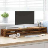 vidaXL Stalak za monitor boja drva 100 x 24 x 13 cm konstruirano drvo | shoptok.hr