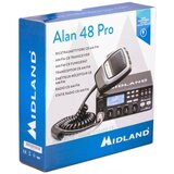 Midland Alan 48 Pro CB radio postaja, 12/24 V, AM/FM | Shoptok.si