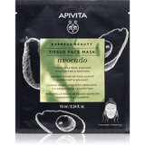 Apivita Express Beauty Avocado vlažilna tekstilna maska za pomiritev kože 10 ml Cene