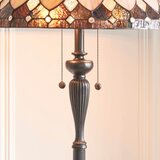  Endon 63972 - Stojeća lampa Tiffany BROOKLYN 2xE27/60W/230V, prečnik 50 cm | Eponuda.com