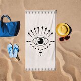 Lessentiel Maison Peškir za plažu Baskili, 75x150 cm, Krem | ePonuda.com