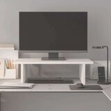  Za monitor bijeli 50 x 27 x 15 cm od masivne borovine | shoptok.hr