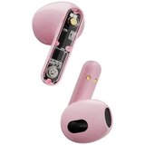 Streetz slušalice bluetooth TWS, prozorne roza | Shoptok.si