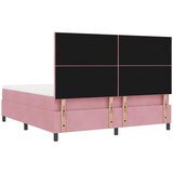  Krevet s opruga kutije Ružičasta 200 x 180 cm Baršun | shoptok.hr