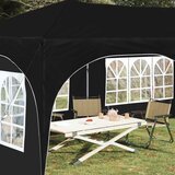  Rastezljivi šator za zabave 575 x 288 x 245 cm Crna | Eponuda.ba