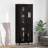  Highboard Zidne Crni hrast 69,5 x 34 x 180 cm Konstruirano drvo | Eponuda.ba