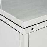  Dvojna lopa za smetnjak 240 l nerjaveče jeklo | Shoptok.si