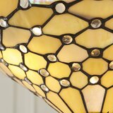Endon 111884 - Luster na lancu Tiffany PEARL 3xE27/10W/230V prečnik 37 cm | Eponuda.com