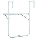 Viseći balkonski stol bijeli 60 x 64 x 83,5 cm plastični | shoptok.hr