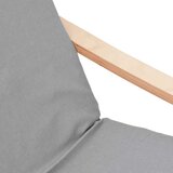  Stol za sproščanje s stolčkom za noge svetlo sivo blago, (20699326) | Shoptok.si