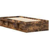  Okvir kreveta boja dimljenog hrasta 90 x 190 cm | shoptok.hr