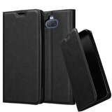 Cadorabo Ohišje, združljivo z Sony Xperia 10 PLUS v nočna črna - Zaščitni ovitek z magnetnim zapiranjem, stoječo funkcijo in režo za kartice, (20549301) | Shoptok.si