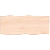 vidaXL Mizna plošča 100x40x2 cm neobdelana trdna hrastovina | Shoptok.si