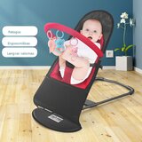  Ležaljka - ljuljačka s igračkom Tavalax, crna/crvena | shoptok.hr