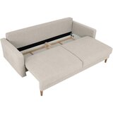 MID.YOU ZOFA S POSTELJNO FUNKCIJO, svetlo siva tekstil | Shoptok.si