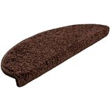  Tepisi za stepenice 15 kom smeđi 65 x 21 x 4 cm | shoptok.hr