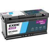 Varta exide start-stop akumulator za automobile 12V 106Ah EK1060 Cene