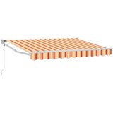 Nadstrešnica Žuta, narančasta i bijela 2,5 x 2 m | shoptok.hr