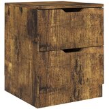  Noćni ormarići 2 kom boja dimljenog hrasta 40x40x50 cm drveni | shoptok.hr