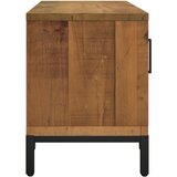 TV ormarić smeđi 90 x 30 x 40 cm od masivne borovine | Eponuda.com