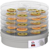 HOMCOM Dehidrator hrane (ABS) 32D x 32Š x 27V cm – Siva, (5000242568) | Shoptok.si