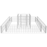  Gabionska sadilica od pocinčanog čelika 120 x 120 x 20 cm | Eponuda.com