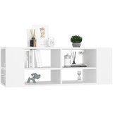  Zidni TV ormarić bijeli 102 x 35 x 35 cm konstruirano drvo | Eponuda.ba