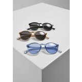 Urban Classics sunglasses cypress 3-Pack black+brown+blue one size Cene