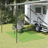 vidaXL Preproga za šotor svetlo zelena 200x300 cm HDPE