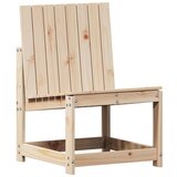  The Living Store Vrtni stol 50,5x55x77 cm trdna borovina - Vrtni Stol, (21447138) | Shoptok.si