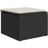 vidaXL 9-dijelni set vrtnih sofa s jastucima crni od poliratana | shoptok.hr