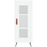  Visoka komoda bijeli 34,5x34x180 cm od konstruiranog drva | shoptok.hr