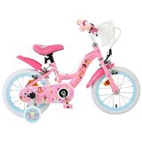 Volare dječji bicikl Disney Princess 14″ ružičaste boje, s dvije ručne kočnice | shoptok.hr