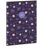 Ars Una Zvezek A4 s točkovno mrežo : Lovely Bloom Wild Rose, z dodatnimi sponkami | Shoptok.si