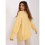 Wool Fashion Italia Sweater-AT-SW-2363-2.30-Light Yellow | Shoptok.si