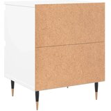  Noćni ormarić bijeli 40 x 35 x 50 cm od konstruiranog drva | shoptok.hr